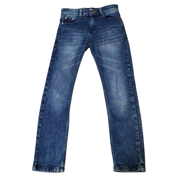 Public Record Kids Classic Blue Denim Skinny Jeans - Boys Size 10M - Picture 1 of 4